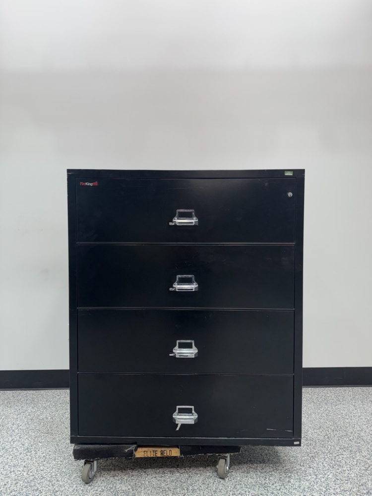 Image of FireKing 4-Drawer Lateral File Cabinet